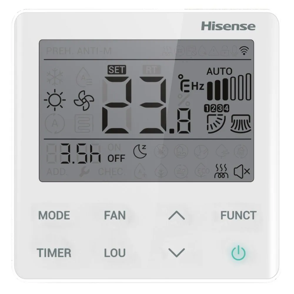 Канальный внутренний блок мультисплит-системы Hisense ADT-12UX4RBL8 Wi-Fi