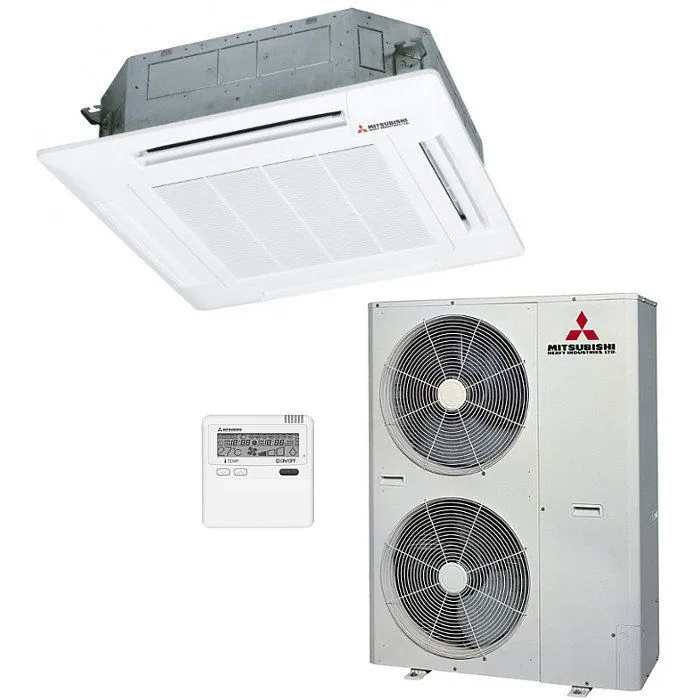 Кассетный кондиционер (сплит-система) Mitsubishi Heavy Industries FDT125VH / FDC125VNA