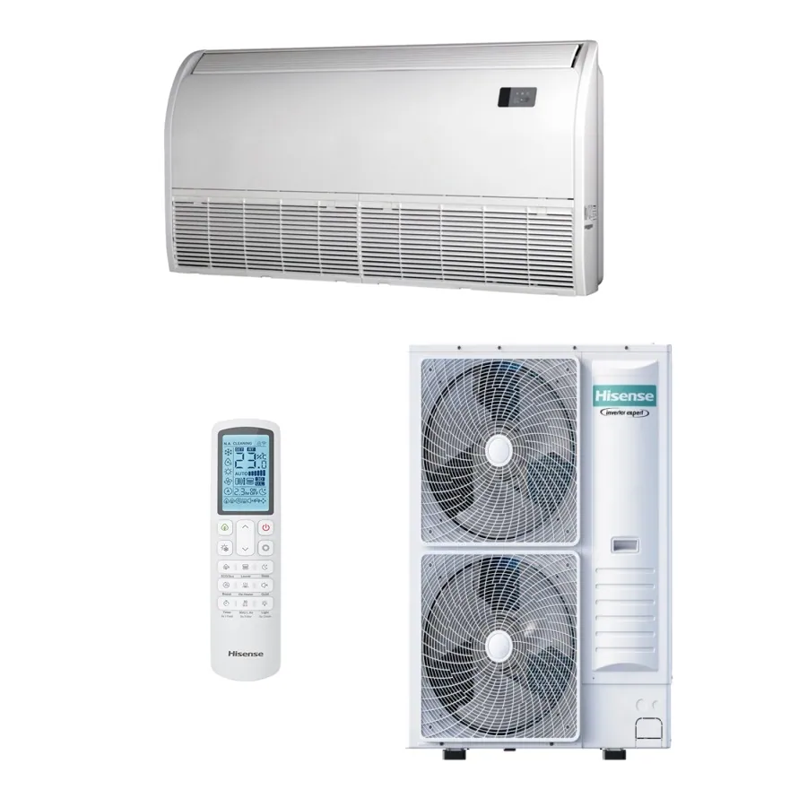 Напольно-потолочный кондиционер (сплит-система) Hisense AUV-60UR4RC8 / AUW-60U6RW8 Wi-Fi