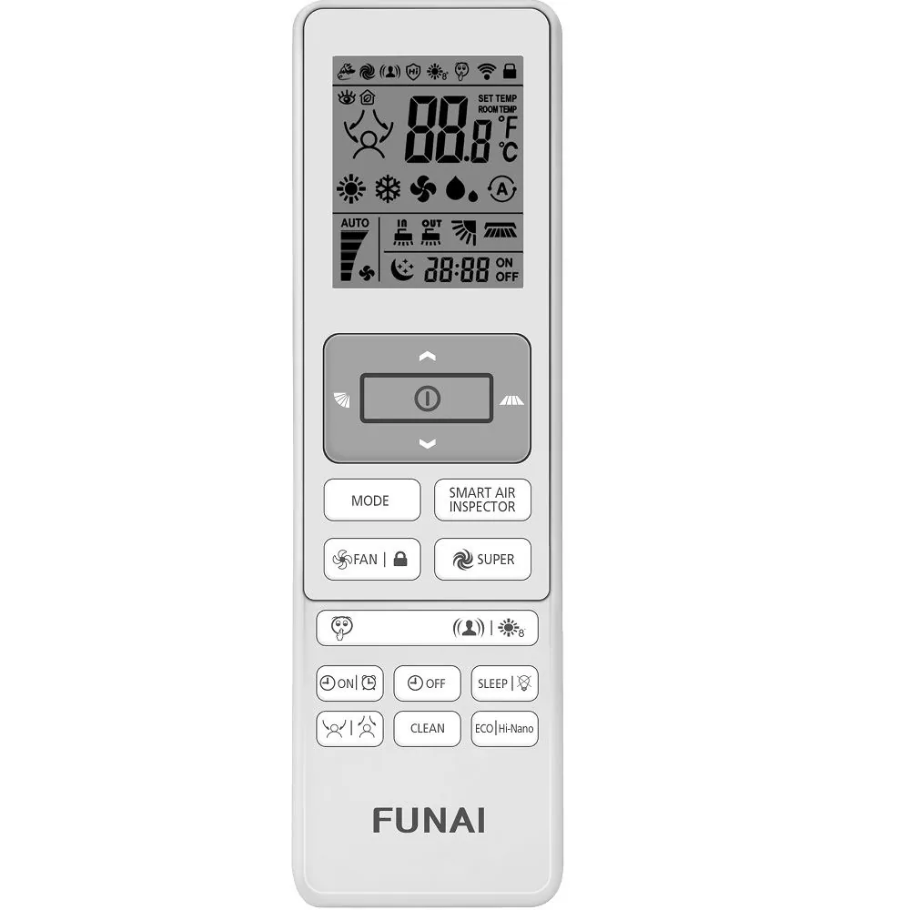 Инверторный настенный кондиционер (сплит-система) Funai RACI-EM35HP.D04