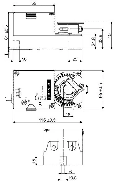 Привод Gruner 227-230-15