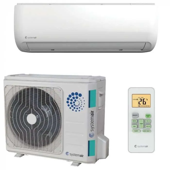 Инверторный настенный кондиционер (сплит-система) Systemair SYSPLIT WALL NORDIC 09 V2 EVO PH Q