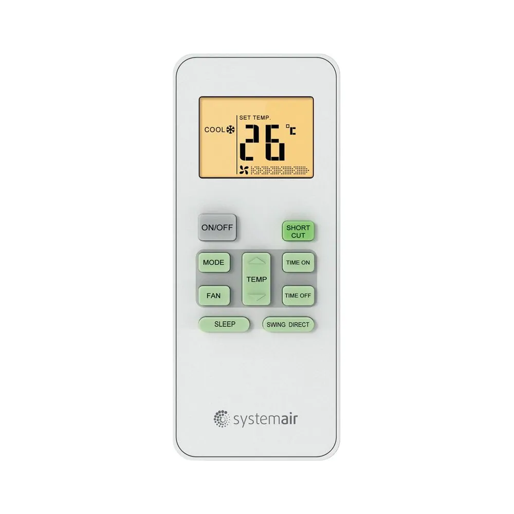 Инверторный настенный кондиционер (сплит-система) Systemair SYSPLIT WALL NORDIC 09 EVO PH Q