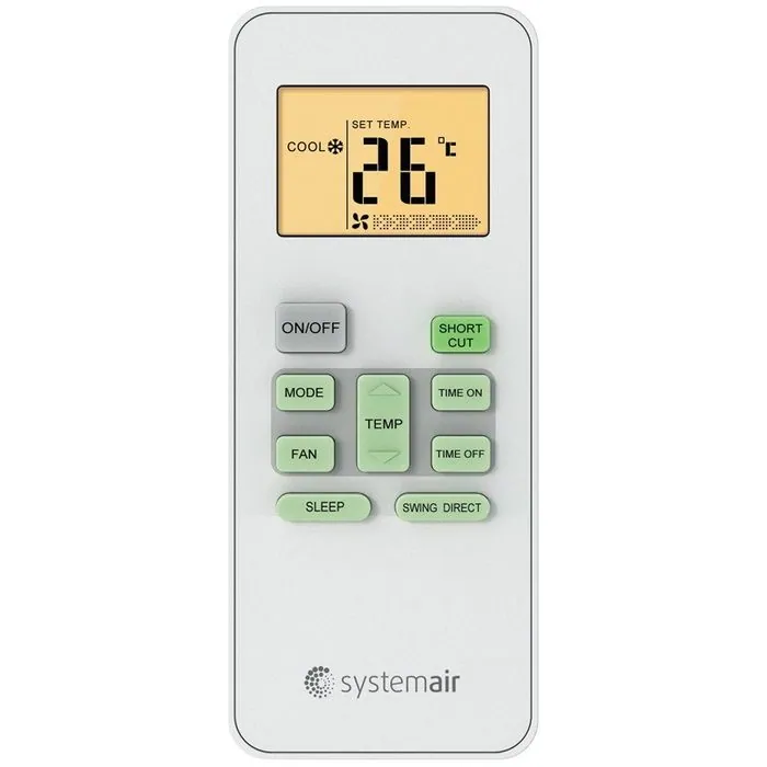 Настенный кондиционер (сплит-система) Systemair SYSPLIT WALL SMART 30 V3 HP Q