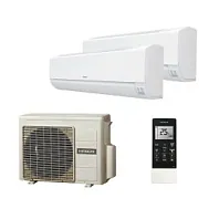Мульти-сплит-система Hitachi RAM-40NE2F / RAK-18REFx2 Мульти-сплит-система Hitachi RAM-40NE2F / RAK-18REFx2