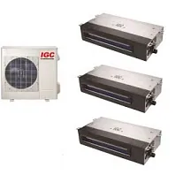 Мульти-сплит-система IGC RAM3-X27URH / RAD-X09RHx3 Мульти-сплит-система IGC RAM3-X27URH / RAD-X09RHx3