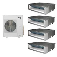 Мульти-сплит-система Daichi DF100A4MS1R1 / DA25AMMS1Rx4 Мульти-сплит-система Daichi DF100A4MS1R1 / DA25AMMS1Rx4