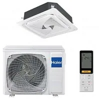 Кассетный кондиционер (сплит-система) Haier AB105S1LH1FA / 1U105S1LS1FB Кассетный кондиционер (сплит-система) Haier AB105S1LH1FA / 1U105S1LS1FB