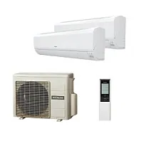 Мульти-сплит-система Hitachi RAM-40NP2E / RAK-25RPEx2 Мульти-сплит-система Hitachi RAM-40NP2E / RAK-25RPEx2