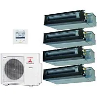 Мульти-сплит-система Mitsubishi Heavy Industries SCM80ZS-W / SRR25ZS-Wx4 Мульти-сплит-система Mitsubishi Heavy Industries SCM80ZS-W / SRR25ZS-Wx4
