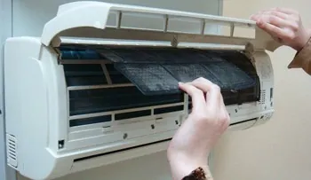 чистка фильтра кондиционера 6