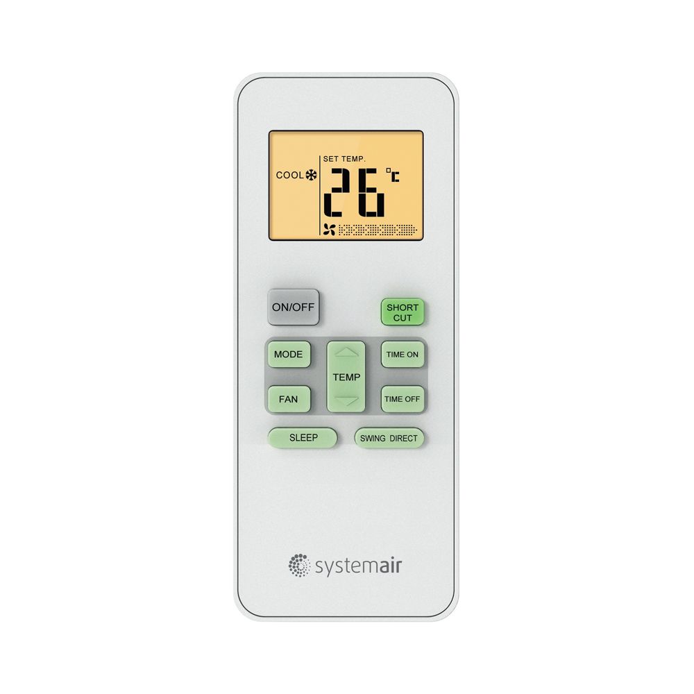 Настенный кондиционер (сплит-система) Systemair SYSPLIT WALL SMART 07 V2 HP Q