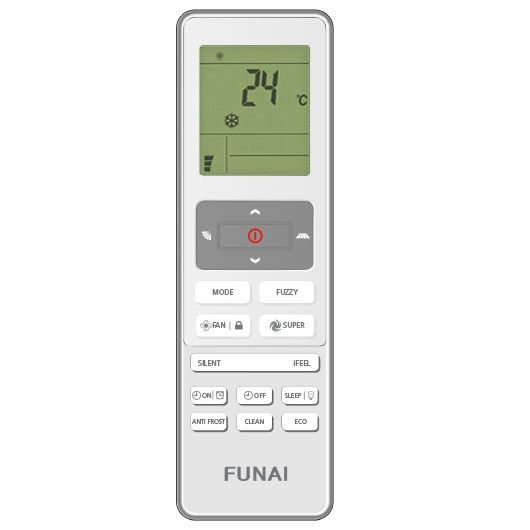 Инверторный настенный кондиционер (сплит-система) Funai RACI-SN25HP.D01
