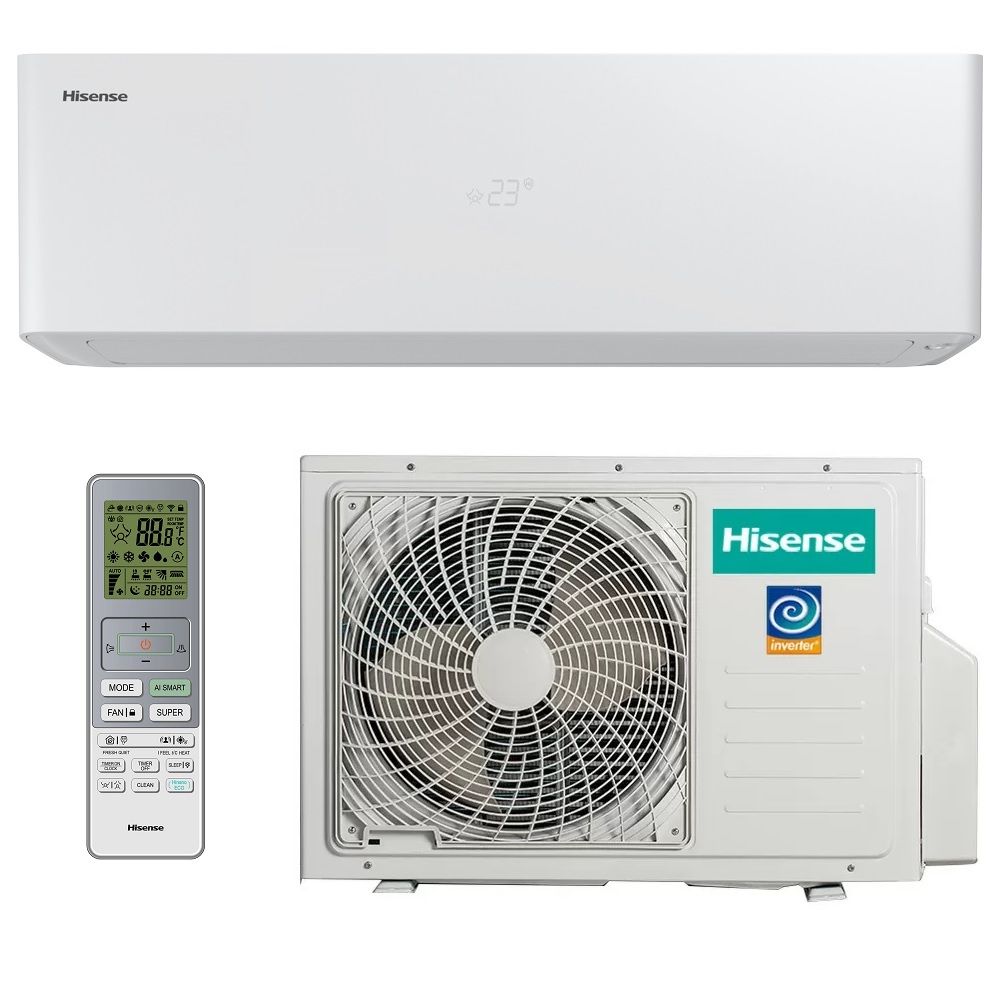 Инверторный настенный кондиционер (сплит-система) Hisense AS-18UW4RBVQH00