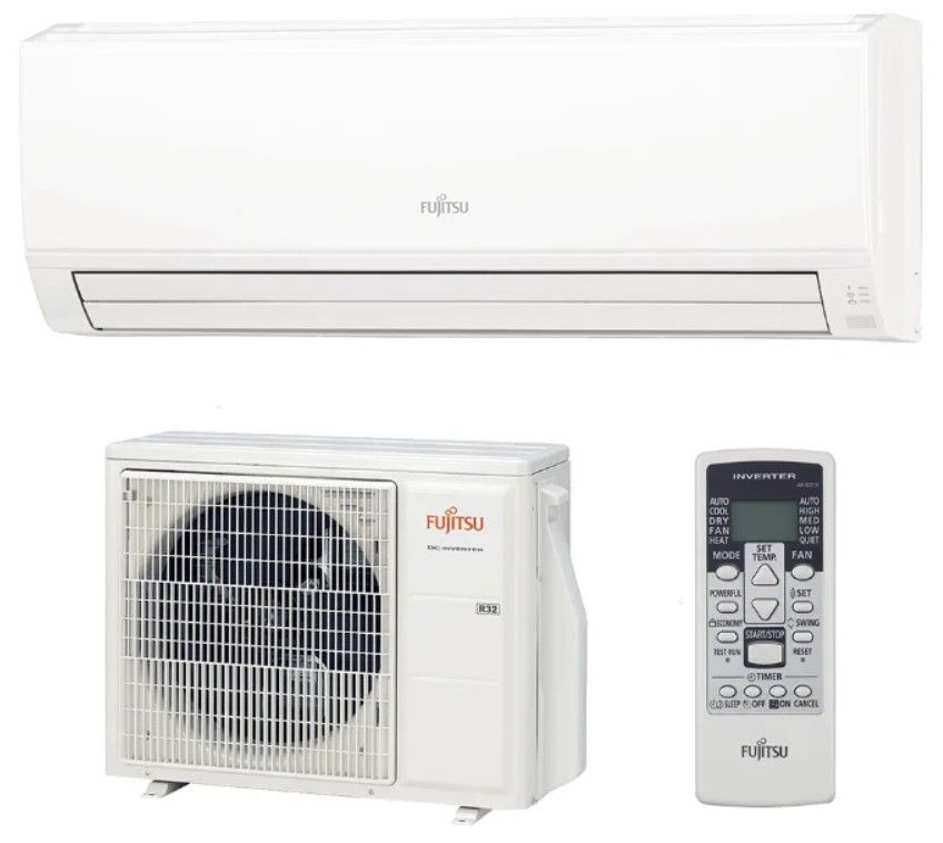 Инверторный настенный кондиционер (сплит-система) Fujitsu ASYG24KLCA / AOYG24KLCA
