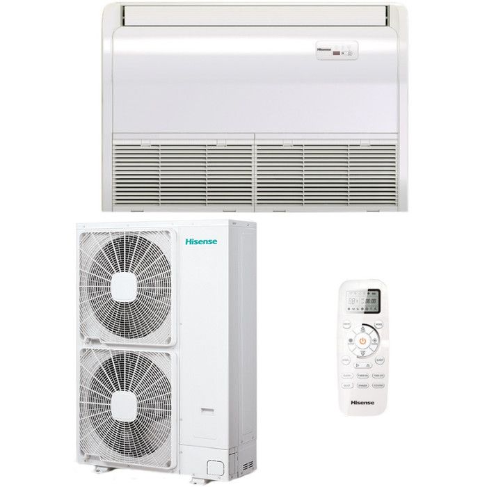 Напольно-потолочный кондиционер Hisense AUV-60HR4SC / AUW-60H6SP1 с зимним комплектом (-35)