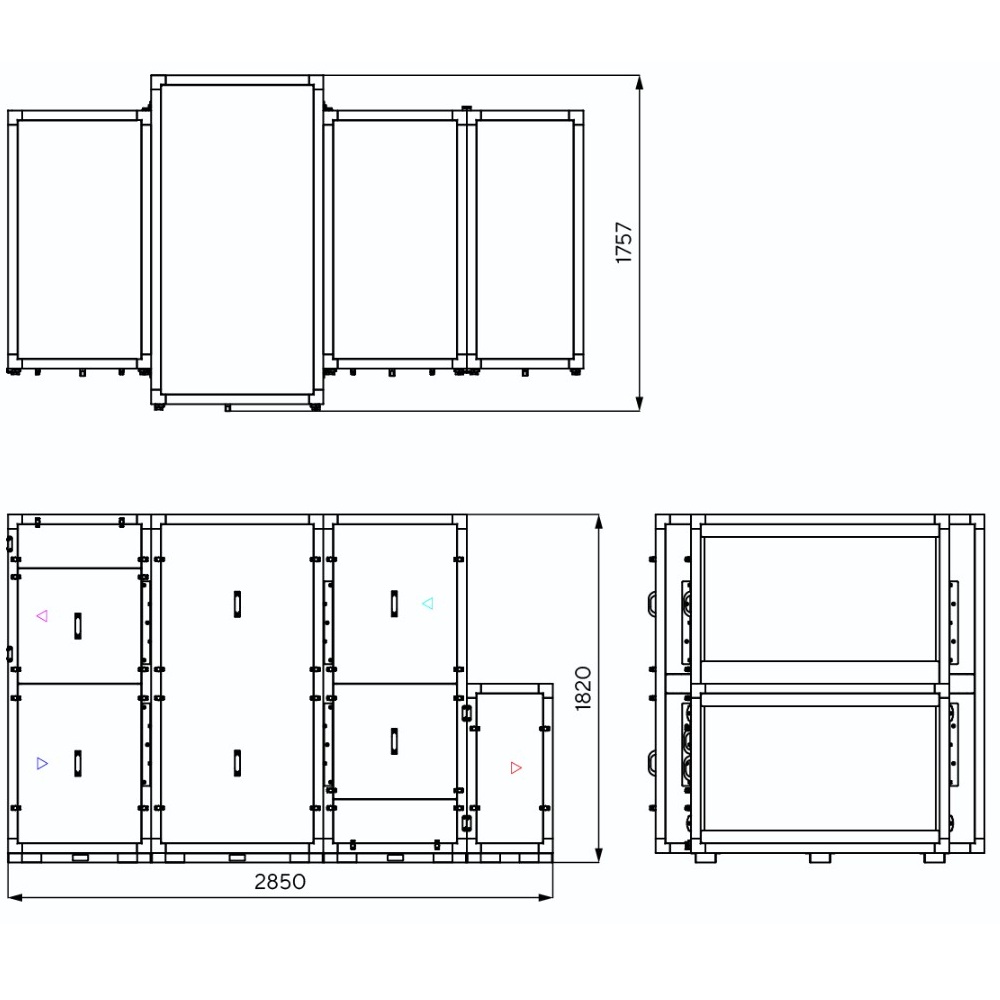 Приточно-вытяжная установка Turkov ORBITA S 10000 W2R