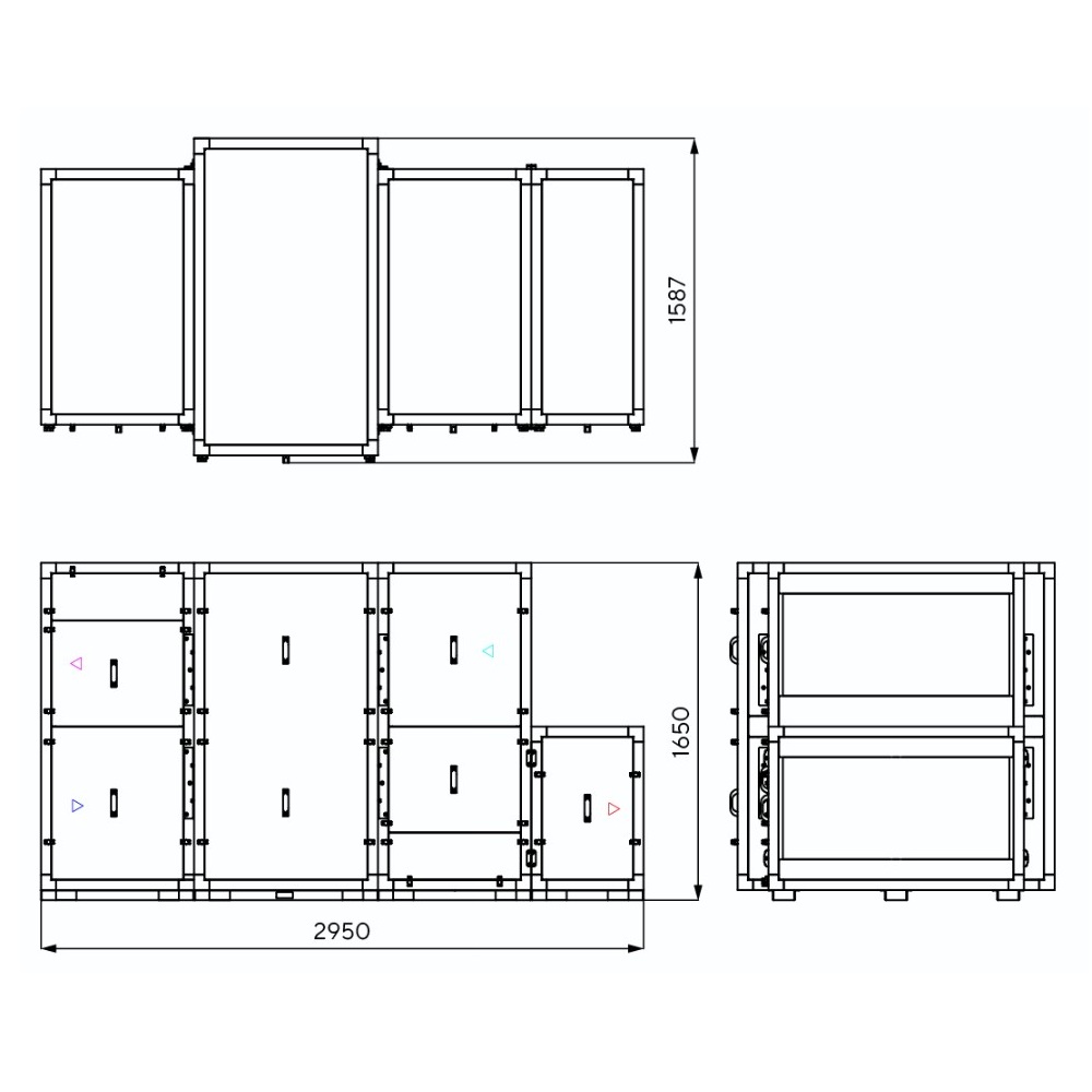 Приточно-вытяжная установка Turkov ORBITA S 8000 35E