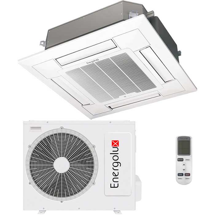 Кассетный кондиционер (сплит-система) Energolux SAC24C5-A / SAU24U5-A-WS30 с зимним комплектом (-30)