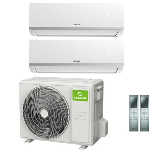 Изображение для товара Lessar LU-3HE21FVE2 / LS-MHE12KCE2 + LS-MHE09KCE2
