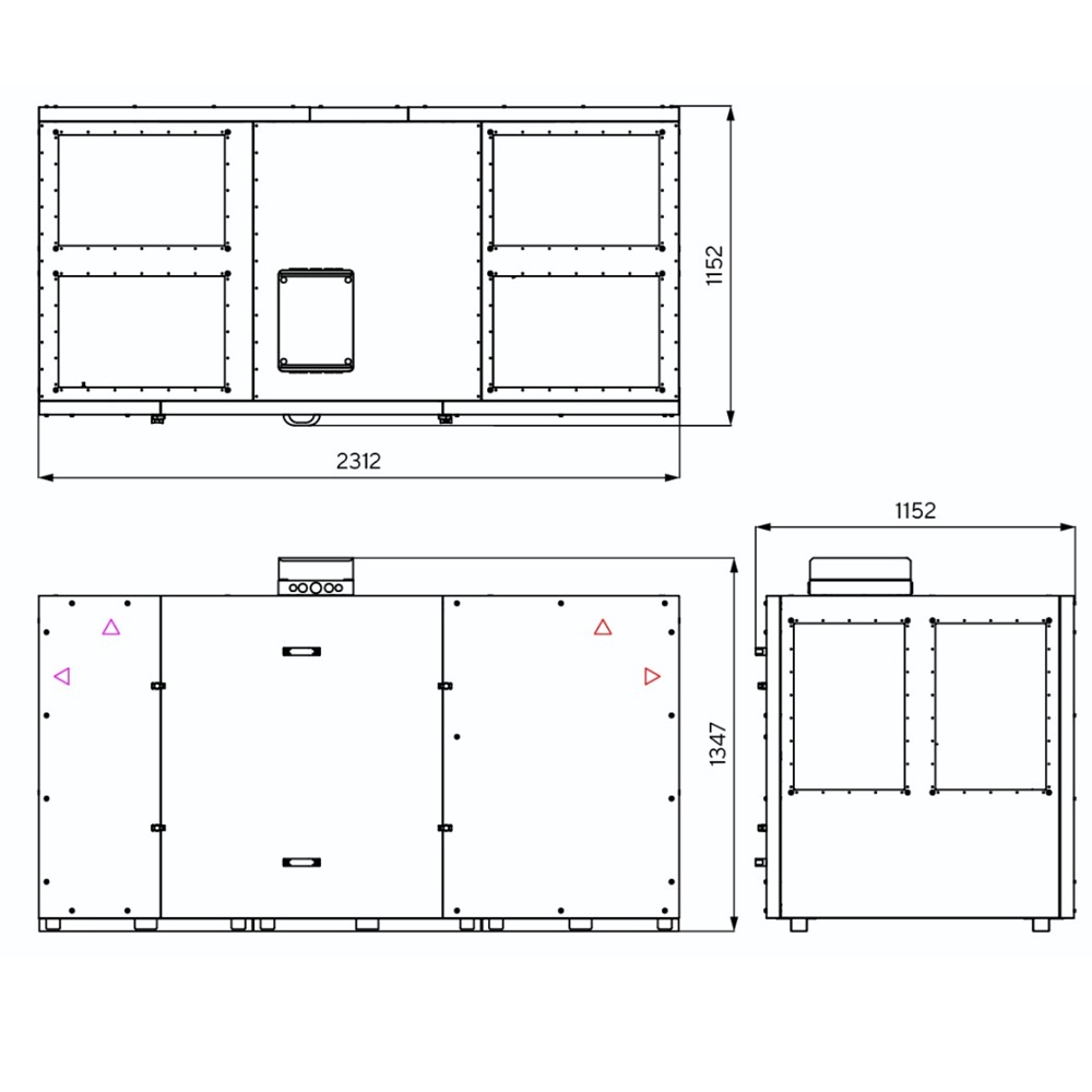 Приточно-вытяжная установка Turkov ORBITA VX 4000 9E