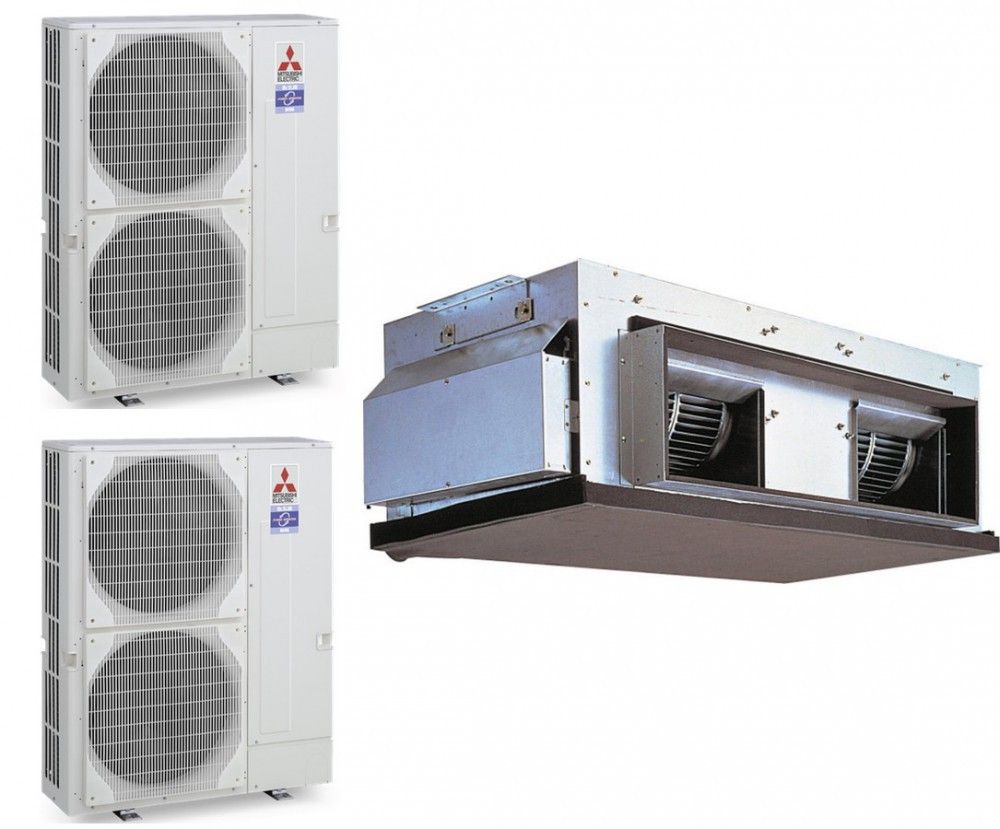 Мульти-сплит-система Mitsubishi Electric PUHZ-ZRP250YKA + PUHZ-RP250YKA / PEA-RP500GAQ