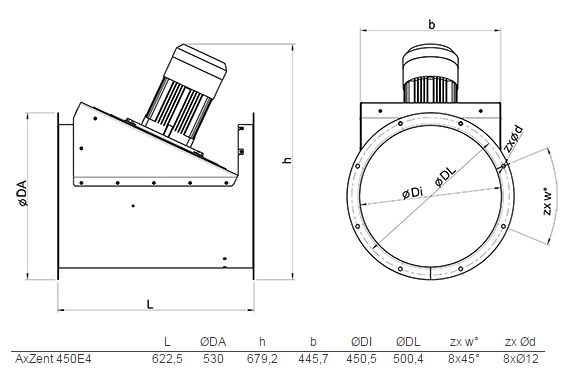 Изображение для товара Systemair AxZent 450E4