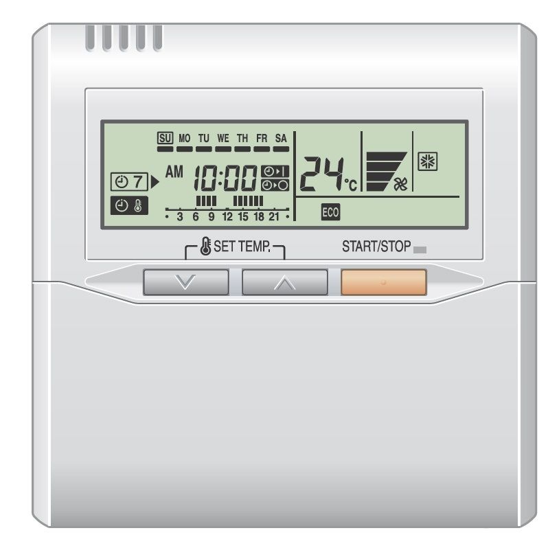 Пульт управления Fujitsu UTYRNNYM