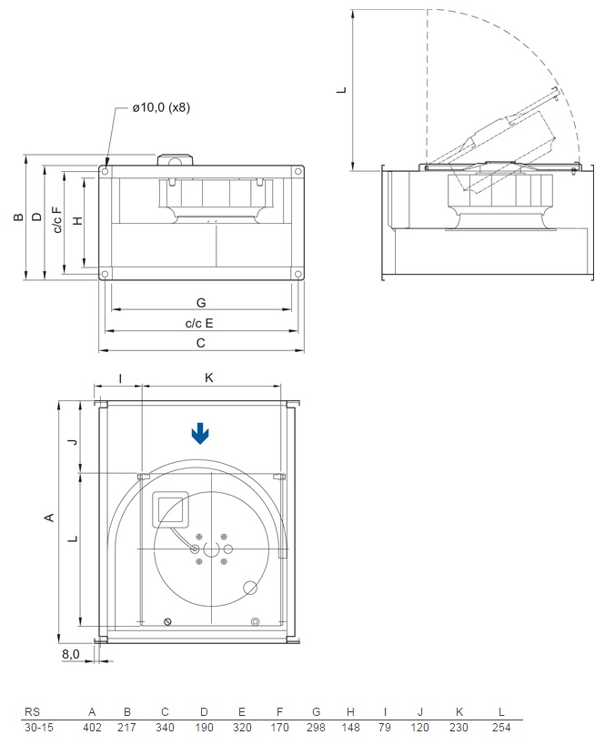 Изображение для товара Systemair RS 30-15 sileo