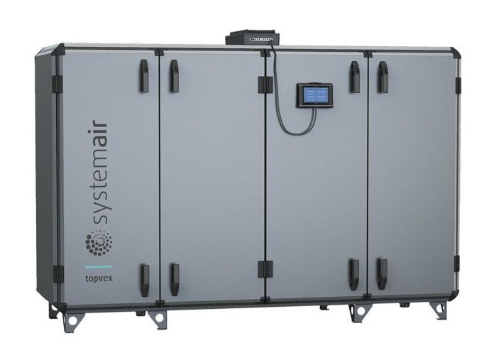 Приточно-вытяжная установка с рекуператором Systemair Topvex TC35-R-EL18,1-B