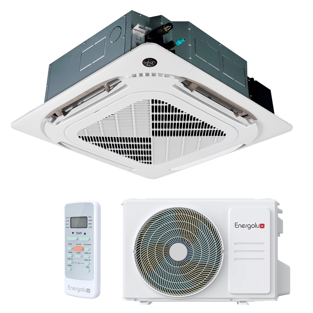 Кассетный кондиционер (сплит-система) Energolux SAC12С6-A / SAU12U6-A-WS40 с зимним комплектом (-40)