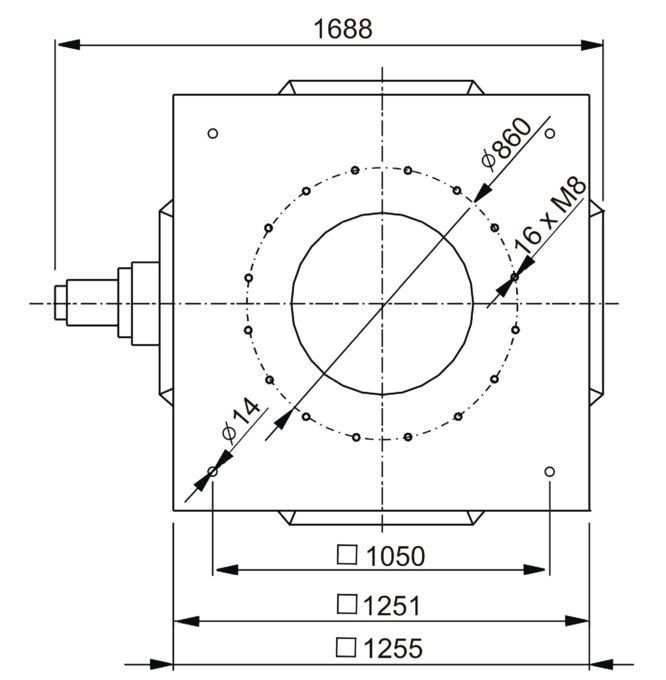 Вентилятор дымоудаления Systemair DVV 800D4-8-XL/F400