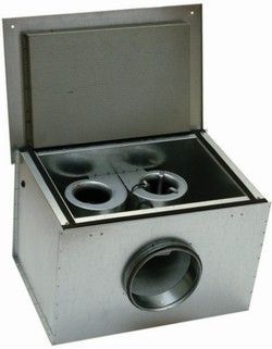Шумоизолированный вентилятор Systemair KVK DUO 160