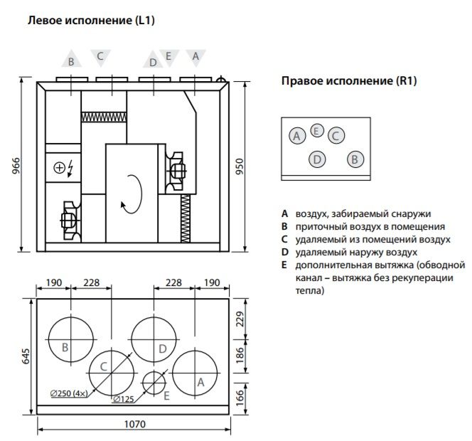Приточно-вытяжная установка Komfovent Domekt R 700 V