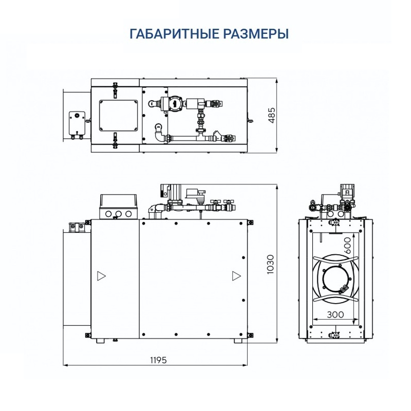 Приточная установка Turkov Capsule 3100 W 4R