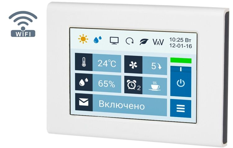 Приточно-вытяжная установка с рекуператором Breezart 2700-C Aqua RP W PB