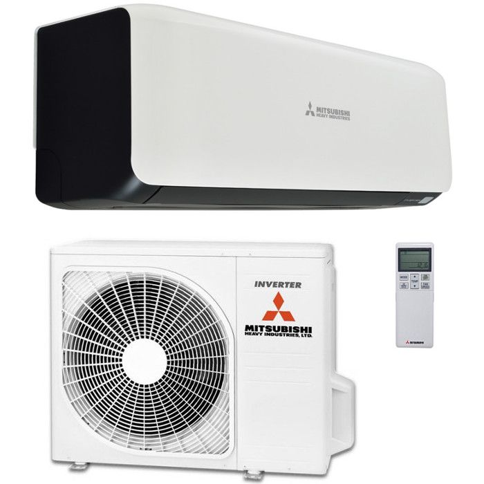 Инверторный настенный кондиционер (сплит-система) Mitsubishi Heavy SRK20ZS-WB / SRC20ZS-S