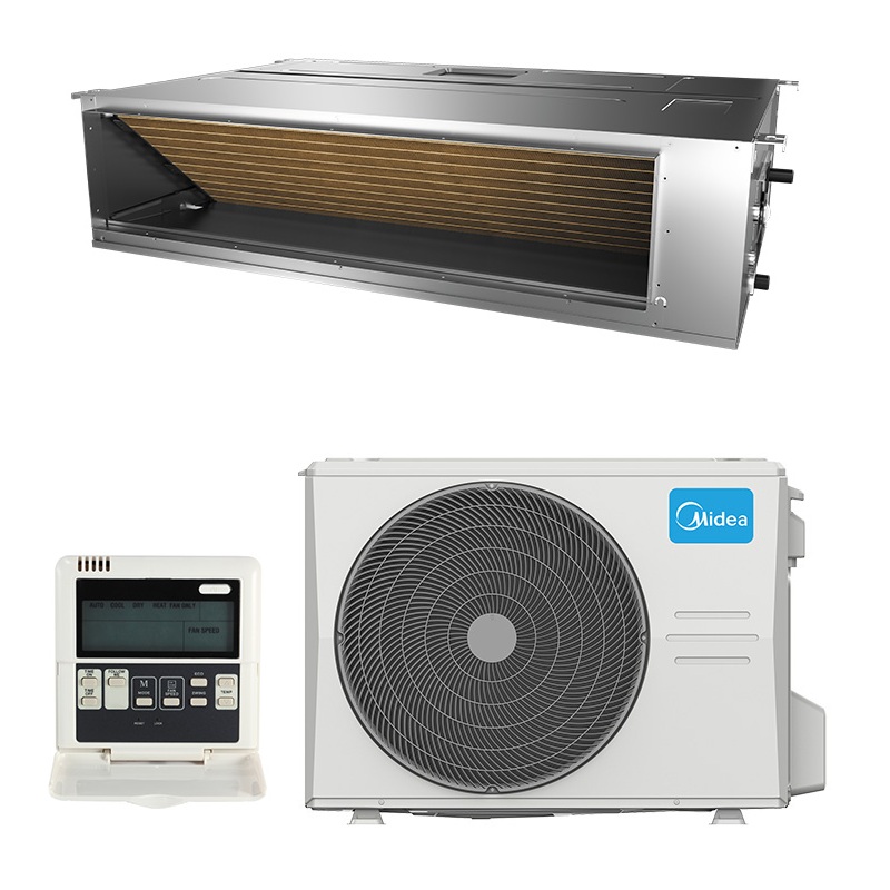 Инверторный канальный кондиционер (сплит-система) Midea MTI-24HWFNXP(GA) / MOX430U-24HFN8-Q(GA)