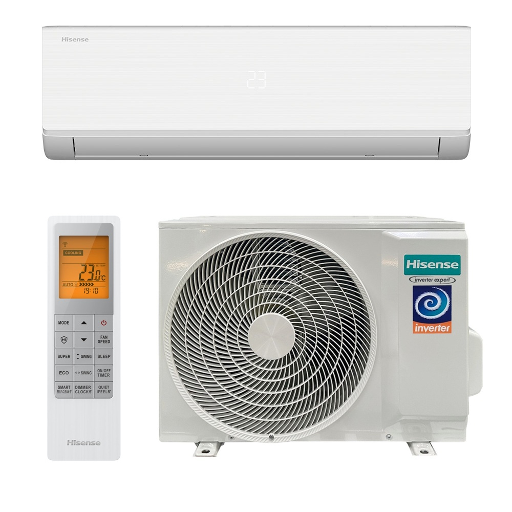 Инверторный настенный кондиционер (сплит-система) Hisense AS-24UW4RBTKJ00