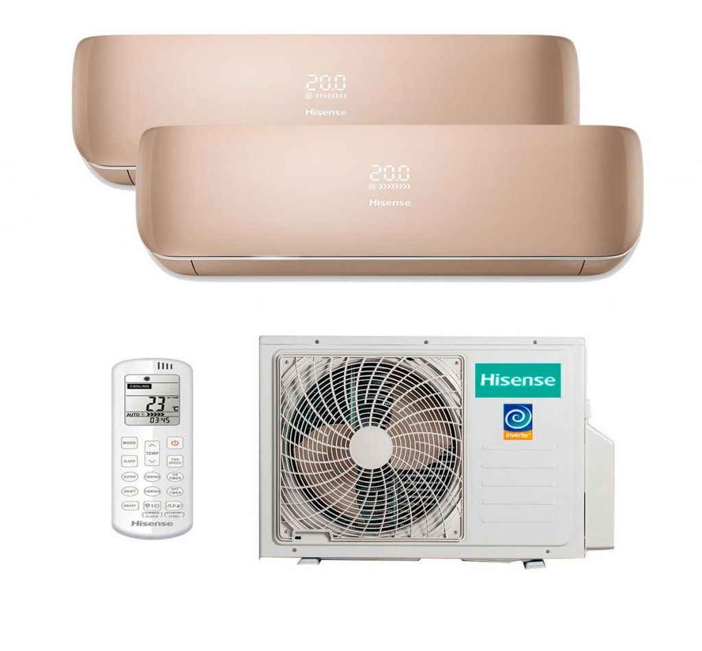Мульти-сплит-система Hisense AMW2-18U4SXE / AMS-12UR4SVETG67 + AMS-09UR4SVETG67