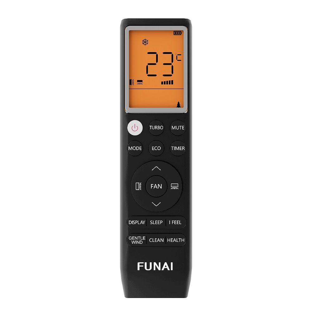 Инверторный настенный кондиционер (сплит-система) Funai RAC-I-KD25HP.D02/S / RAC-I-KD25HP.D02H/U