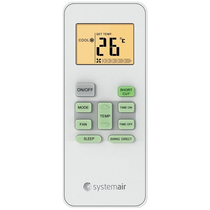 Настенный кондиционер (сплит-система) Systemair SYSPLIT WALL SMART 36 V3 HP Q