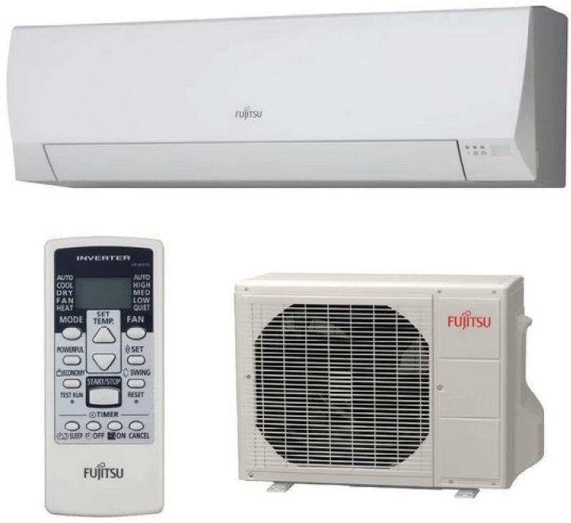 Инверторный настенный кондиционер (сплит-система) Fujitsu ASYG12LLCE / AOYG12LLCE