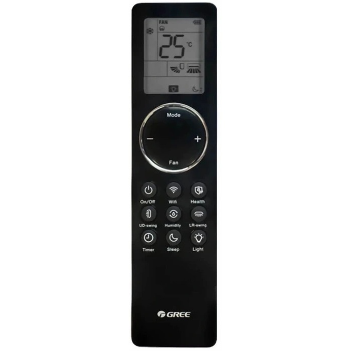 Настенный внутренний блок мульти-сплит-системы Gree GWH24AVEXF-K6DNA1A/I (black) + GR-3-ZB-S