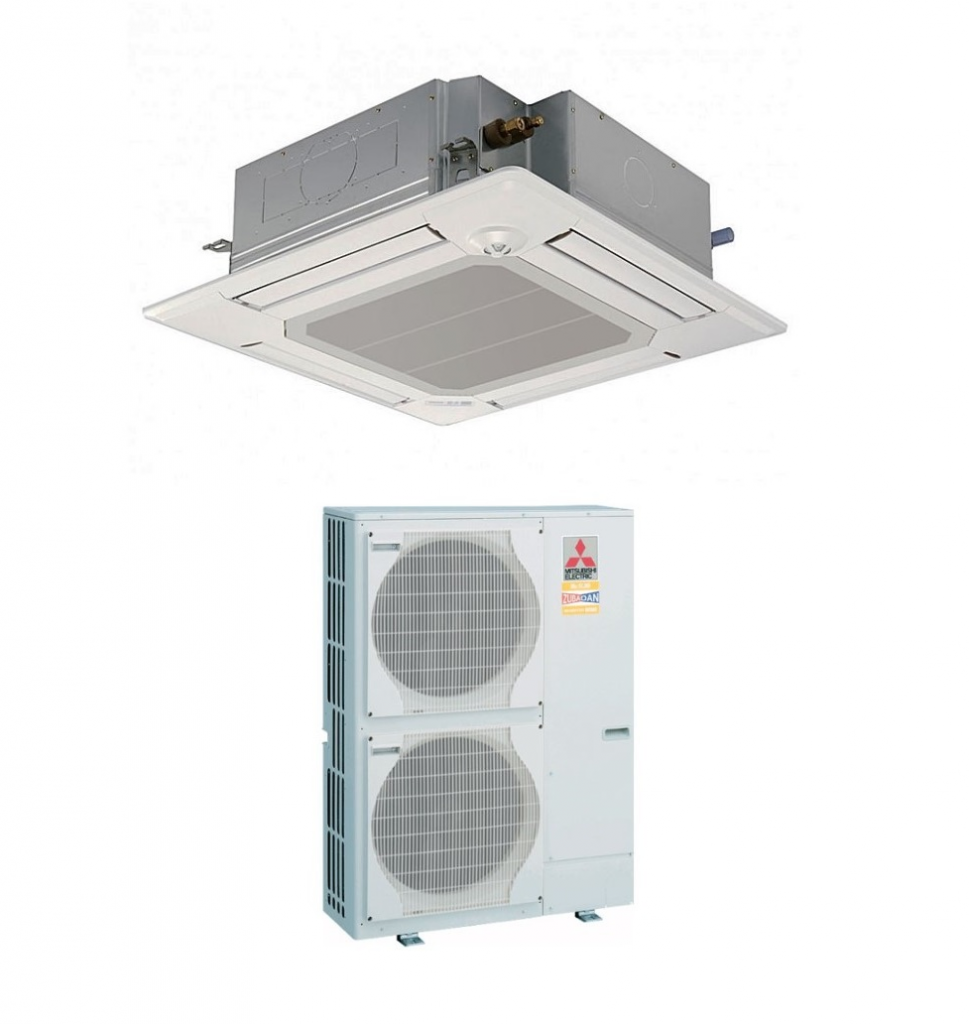 Кассетный кондиционер (сплит-система) Mitsubishi Electric PLA-RP71EA / PUHZ-SHW80VHA