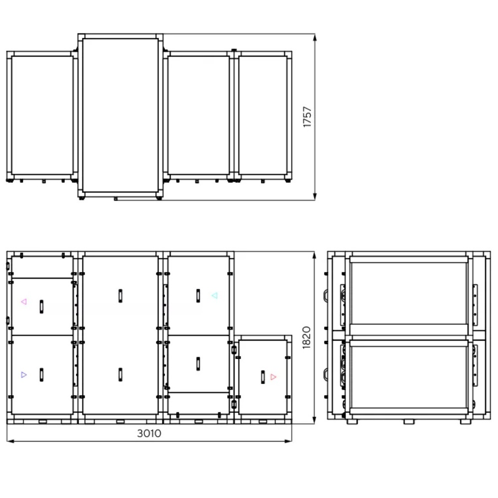 Приточно-вытяжная установка Turkov ORBITA S 10000 35E