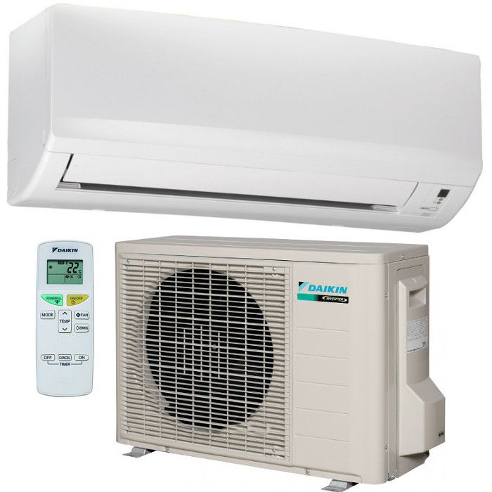 Инверторный настенный кондиционер Daikin FTXF25B / RXF25B с зимним комплектом (-40)