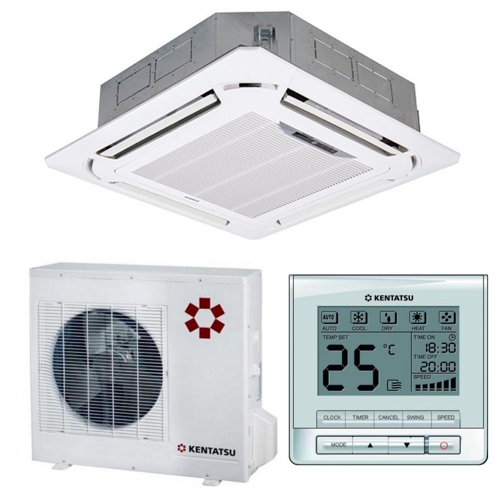 Кассетный кондиционер Kentatsu KSVR53HFAN1 / KSUT53HFAN1