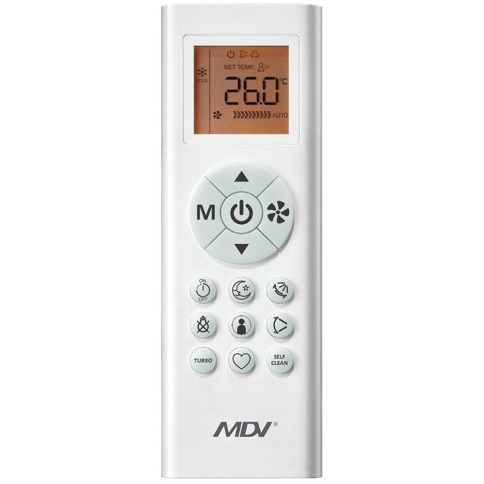 Настенный кондиционер (сплит-система) MDV MDSA-12HRN1 / MDOA-12HN1 Silver