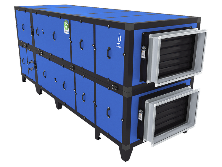 Приточно-вытяжная установка с рекуператором Airgy 6000 Eco RP